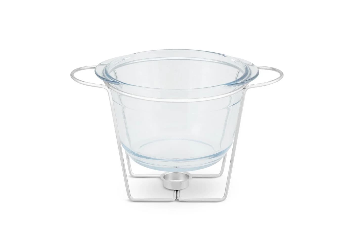 Edenberg Speisenwärmer 4,0L Edelstahl Glas 3-tlg. Warmhaltebehälter - Bild 4