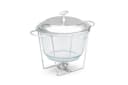 Edenberg Speisenwärmer 4,0L Edelstahl Glas 3-tlg. Warmhaltebehälter Bild 5