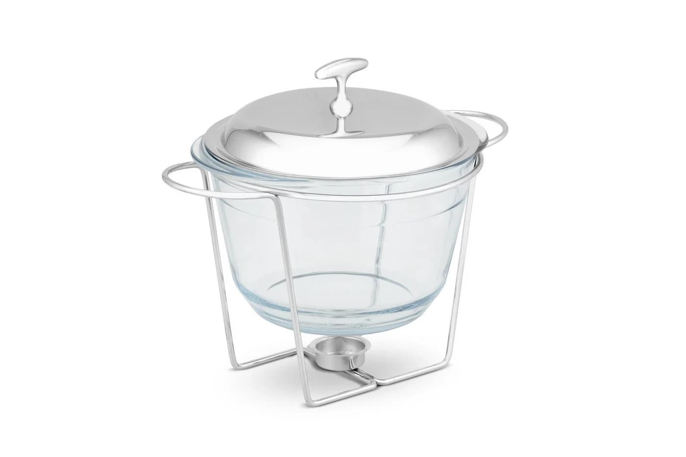 Edenberg Speisenwärmer 4,0L Edelstahl Glas 3-tlg. Warmhaltebehälter - Bild 5