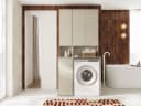 Platan Room Badezimmer-Set LORA mit Waschmaschinenschrank und Hochschrank Bild 3