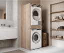 Platan Room Waschmaschinenumbauschrank DANTE für Waschmaschine & Wäschetrockner Bild 5