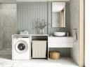 Platan Room Waschmaschinenschrank DORA 130 cm breit Bild 3
