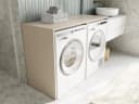 Platan Room Waschmaschinenumbauschrank DORA 130 cm Bild 1