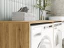 Platan Room Waschmaschinenumbauschrank DORA 130 cm breit Bild 5