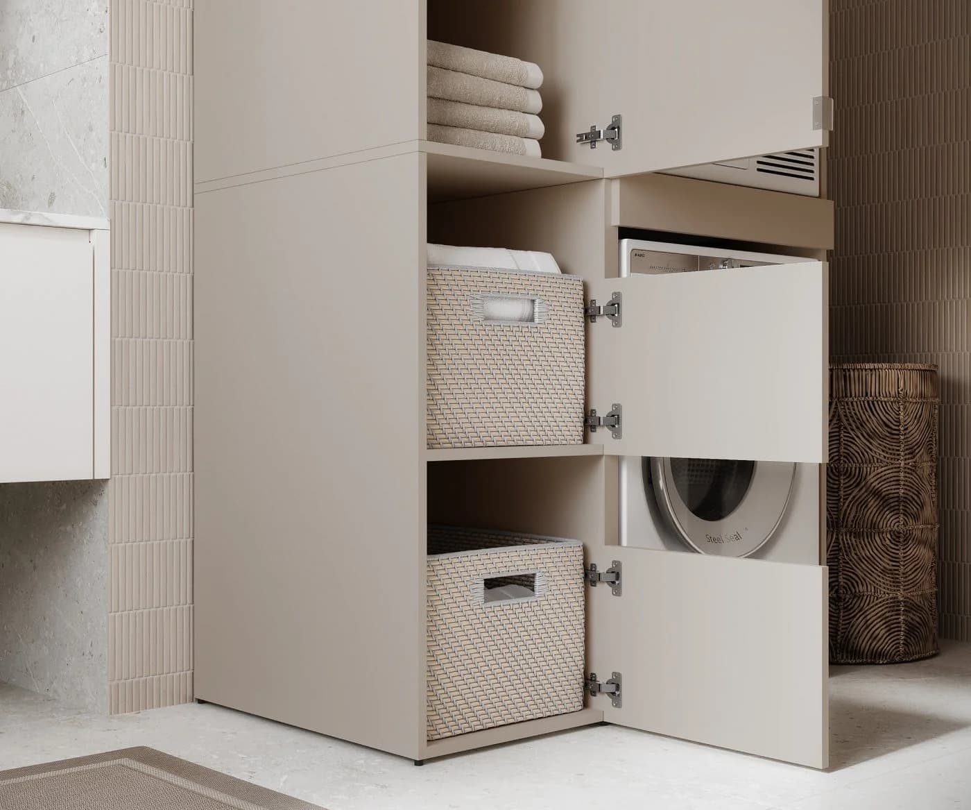 Platan Room Badezimmer-Set DANTE & BEATRICE Cappuccino - Bild 5
