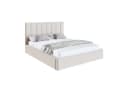 FDM Polsterbett KAJA Beige mit Bettkasten und gepolstertem Kopfteil Bild 1