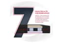 FDM Taschenfederkernmatratze BLACK MAX H3 Wendematratze mit Latex & Visco Bild 5