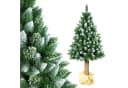 damich Künstlicher Weihnachtsbaum Kiefer mit Naturstamm Bild 1