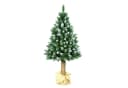 damich Künstlicher Weihnachtsbaum Kiefer mit Naturstamm Bild 2