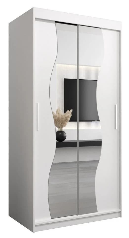 ABIKS MÖBEL Schwebetürenschrank MADRYT mit Spiegel und Regalen - Bild 2
