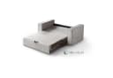 Beautysofa Schlafsofa Dave II mit Relaxfunktion und Bettkasten Beige Bild 4