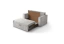 Beautysofa Schlafsofa Dave II mit Relaxfunktion und Bettkasten Beige Bild 5
