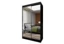 Beautysofa Schiebetürenschrank Doroti Schwarz Modern Bild 2