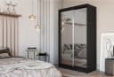 Beautysofa Schiebetürenschrank Doroti Schwarz Modern Bild 3