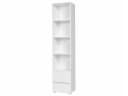 Beautysofa Bücherregal COSMO Standregal Weiß Modernes Hochregal Bild 2