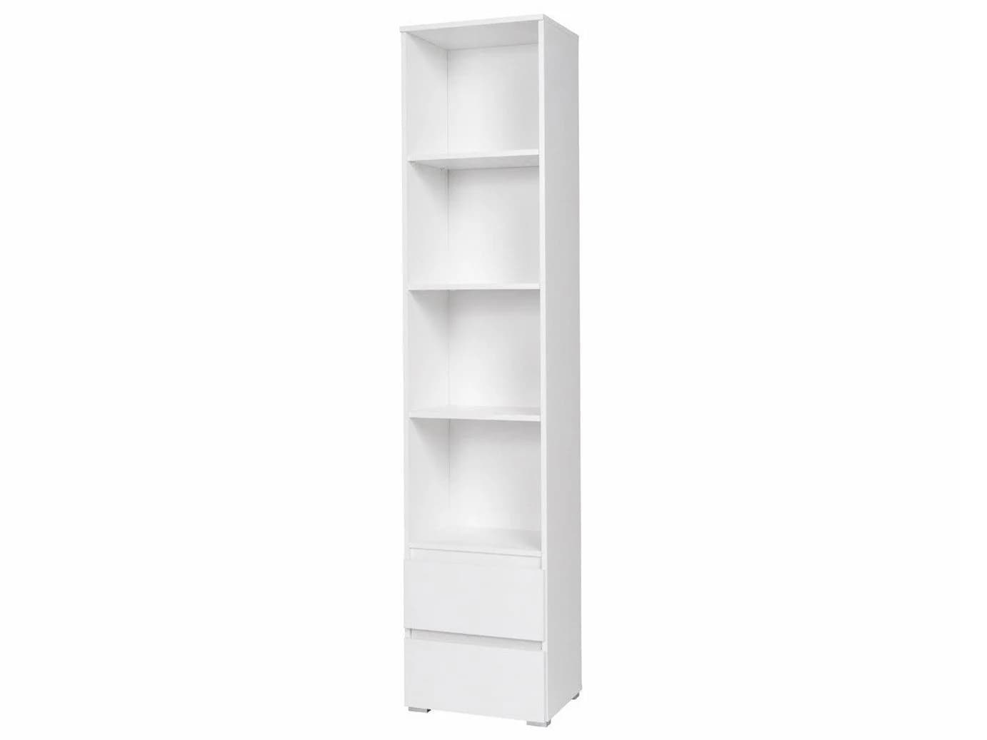Beautysofa Bücherregal COSMO Standregal Weiß Modernes Hochregal - Bild 2
