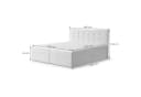 Beautysofa Boxspringbett TOPIQ mit Bettkasten Weiß Bild 5