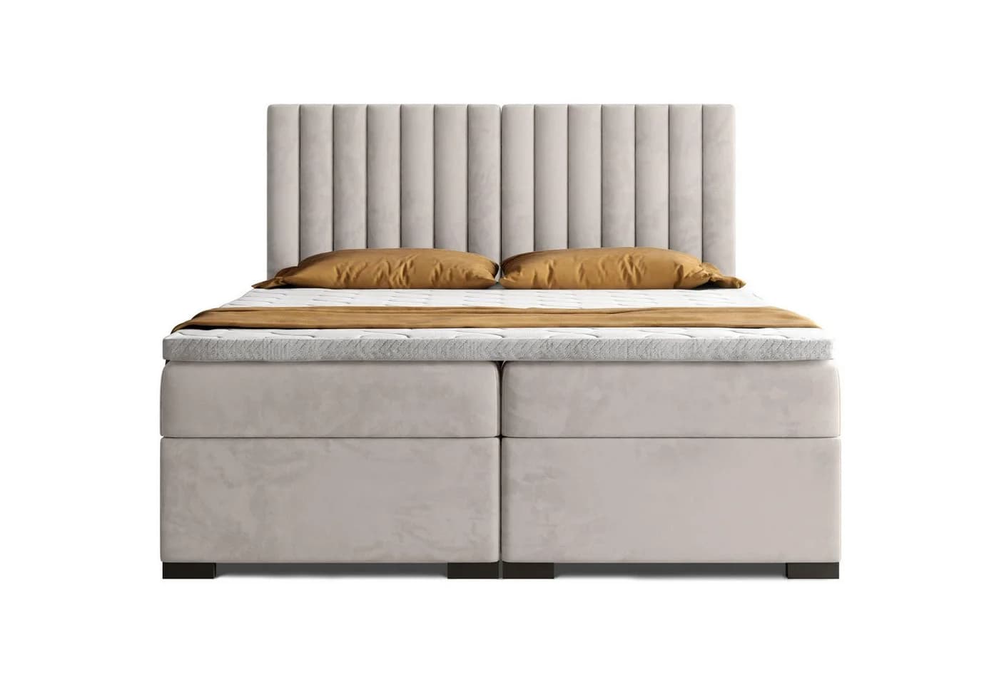 Beautysofa Boxspringbett ERIC mit Bettkasten & Topper - Bild 3