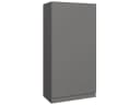 Beautysofa Kleiderschrank LOOK 90x180 cm Grau Tipp-On System Bild 4