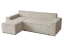 Beautysofa Ecksofa HEKTOR Cordstoff Beige mit Bettkasten und Schlaffunktion Bild 5