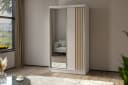 Beautysofa Schiebetürenschrank NELA II mit Spiegel und Schubladen Bild 1