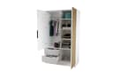Beautysofa Drehtürenschrank NORI mit Spiegel Bild 3