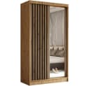 Beautysofa Kleiderschrank HELIX II mit Spiegel und Schubladen Modern Bild 2