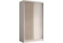 Beautysofa Kleiderschrank Helios Modern mit Schiebetür Beige Bild 2