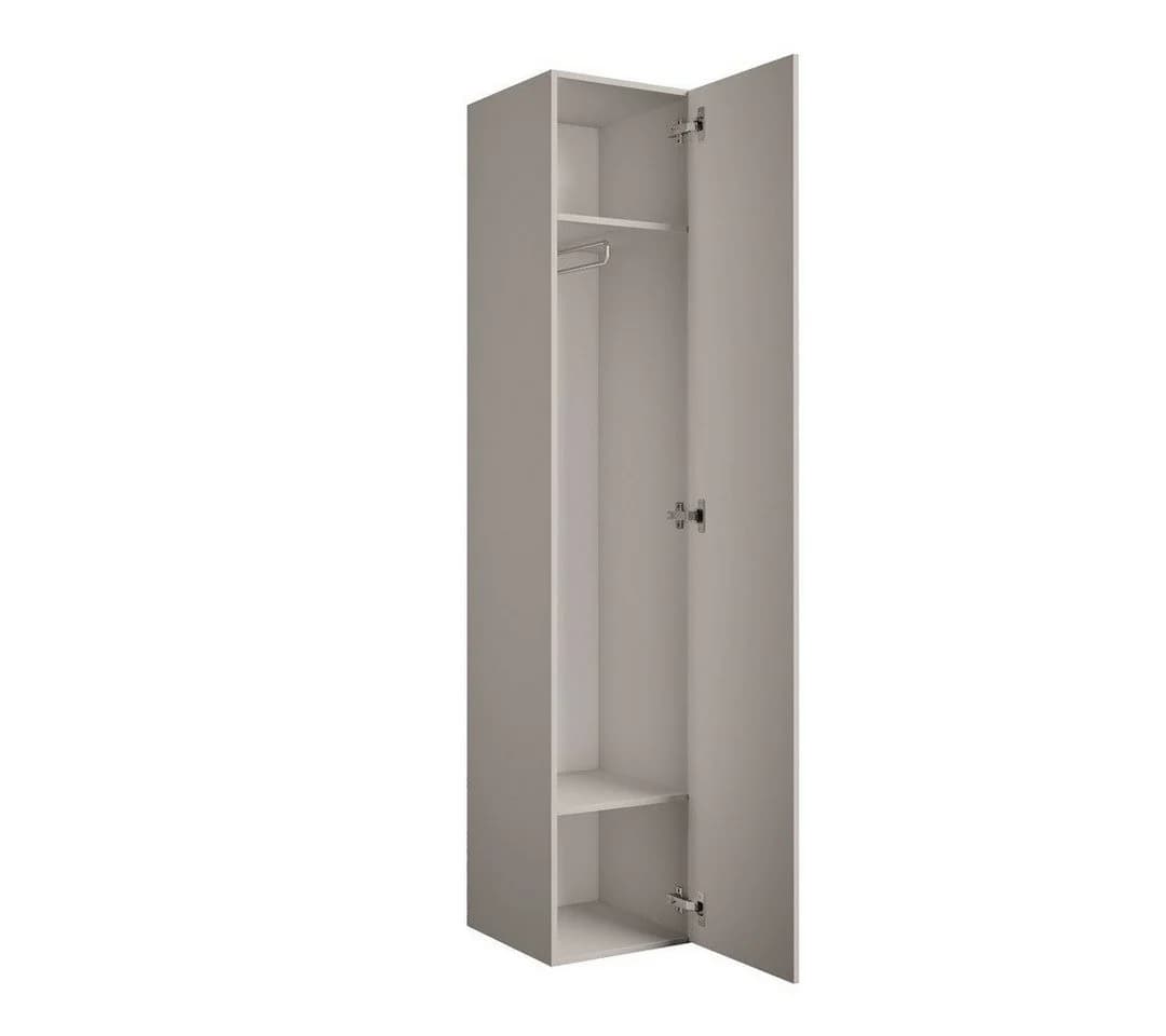 Beautysofa Garderobenschrank MARGARET IV Beige mit Kleiderstange - Bild 2