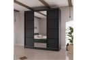 Beautysofa Kleiderschrank VILO II mit Spiegel und Schubladen Bild 1