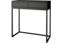 Beautysofa Konsolentisch LANGO Modern Schwarz/Weiß Metallbeine Bild 2