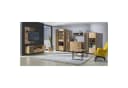 Beautysofa Drehtürenschrank mit Spiegel und zwei Schubladen Lamelo Bild 4