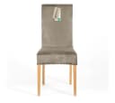Restilo Stuhlhusse Stretch Beige 6er Set mit Gummiband Bild 1