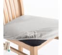Restilo Stretch-Stuhlhusse Silber mit Gummiband Bild 2