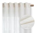 Restilo Gardine Stangendurchzug Viskose Microfaser Transparent Muster Bild 2