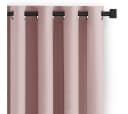 Restilo Gardine Einfarbig Verdunkelnd Pink Bild 2