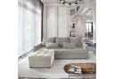 Masseno Ecksofa KOS PIK L-Form mit Schlaffunktion und Bettkasten Beige Bild 2