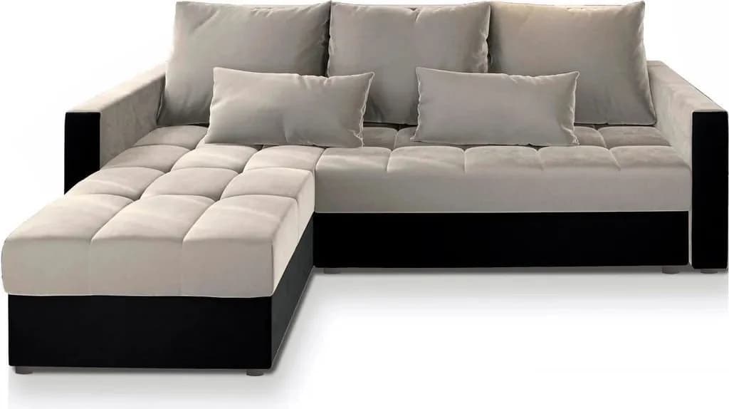 Masseno Ecksofa KOS PIK L-Form mit Schlaffunktion und Bettkasten