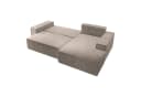 Selsey Ecksofa FARESE NEW Beige mit Schlaffunktion und Bettkasten Bild 3