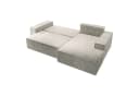 Selsey Ecksofa FARESE NEW mit Schlaffunktion und Bettkasten Cordbezug Bild 3