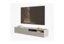 Selsey TV-Hängeboard VELDIO 175 cm Grau Riffel-Optik Lowboard Bild 2