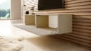 Selsey TV-Schrank BISIRA Hängend 2 Türen Modern Greige Bild 4