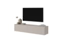 Selsey TV-Schrank VELDIO Kompaktes Hängeboard geriffelt Push-to-Open Matt Bild 2