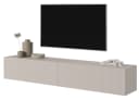 Selsey TV-Schrank VELDIO Hängeboard geriffelt Push-to-Open Matt-Optik Bild 2