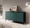 Selsey Sideboard BEMMI Dunkelgrün Modernes Dreitüriges Sideboard Bild 1