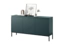 Selsey Sideboard BEMMI Dunkelgrün Modernes Dreitüriges Sideboard Bild 2