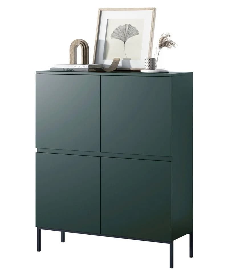 Selsey Highboard BEMMI Modern Grün/Schwarz - Bild 2