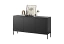 Selsey Sideboard BEMMI Schwarz Modernes Design Bild 2