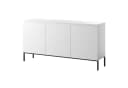 Selsey Sideboard BEMMI Weiß Schwarz Modern Bild 5
