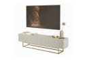 Selsey TV-Schrank VELDIO Lowboard 175 cm Grau Metallgestell Bild 2